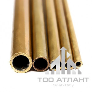 Купить Труба латунная (марка сплава Л68) 16х1х3010 ДКРНП ГОСТ 21646 в Алматы