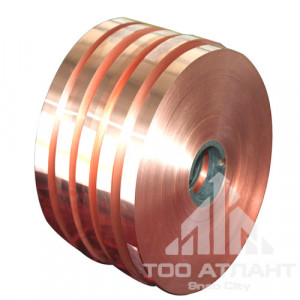 Купить Лента медная (марка сплава МОБ) 0,2х180 НД ДПРНТ ГОСТ 15471 Россия в Алматы