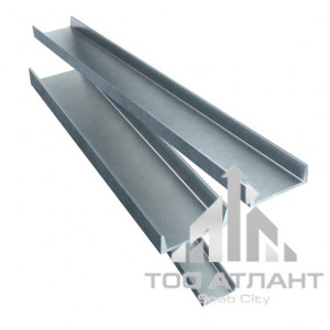Купить Швеллер равнополочный 100 x 60 x 4 в Алматы