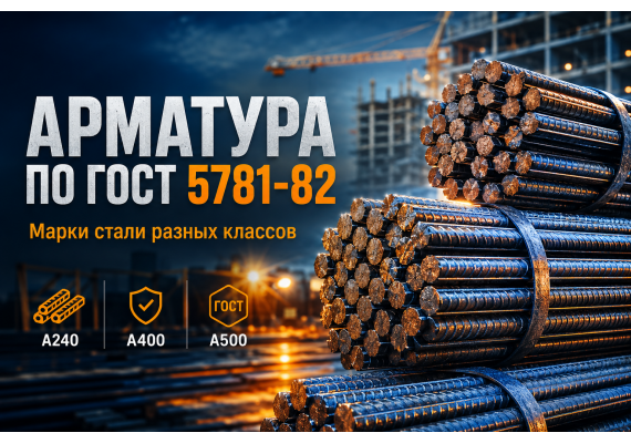 Марки стали для арматуры по ГОСТ 5781-82: что означает класс и почему это важно