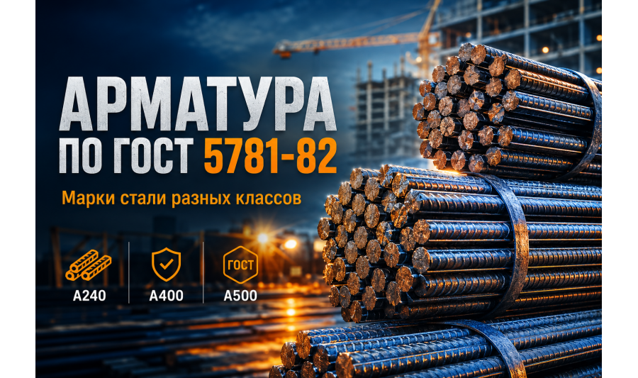 Марки стали, применяемые для изготовления арматуры разных классов