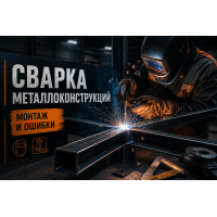 Сварка металлоконструкций на объекте: как получить надежный шов и избежать деформаций