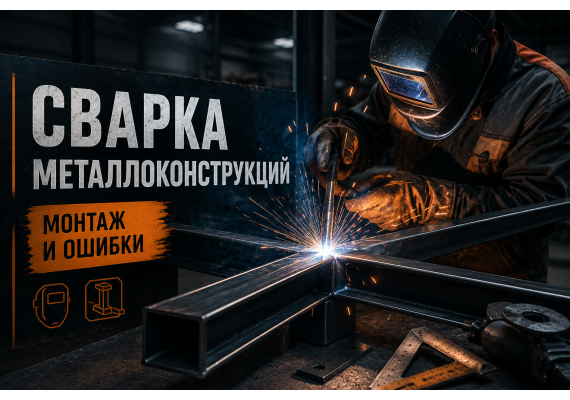 Сварка металлоконструкций на объекте: как получить надежный шов и избежать деформаций