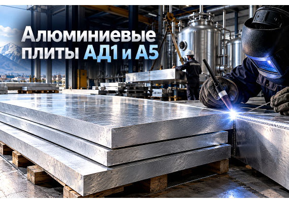 Алюминиевая плита АД1 и А5 для химического и теплообменного оборудования: выбор толщины, сварка TIG и защита от агрессивных сред в Алматы