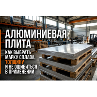 Алюминиевая плита: как выбрать марку сплава, толщину и не ошибиться в применении