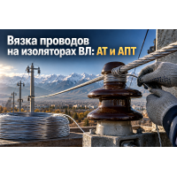 Алюминиевая проволока для вязки проводов на изоляторах ВЛ (0,4–10 кВ): выбор диаметра, марки АТ/АПТ и схемы монтажа