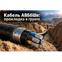 Бронированный кабель АВБбШв для прокладки в земле: расчет сечения, нормы ПУЭ РК и переход на медь