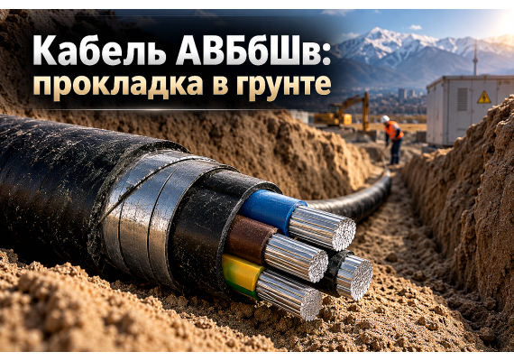 Бронированный кабель АВБбШв для прокладки в земле: расчет сечения, нормы ПУЭ РК и переход на медь