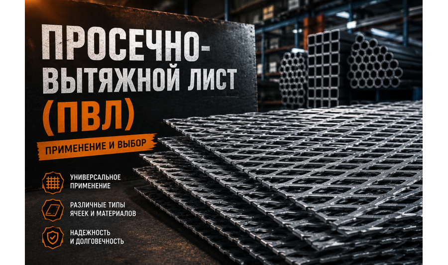 Просечно-вытяжной лист ПВЛ: как выбрать для настила, ступеней и ограждений
