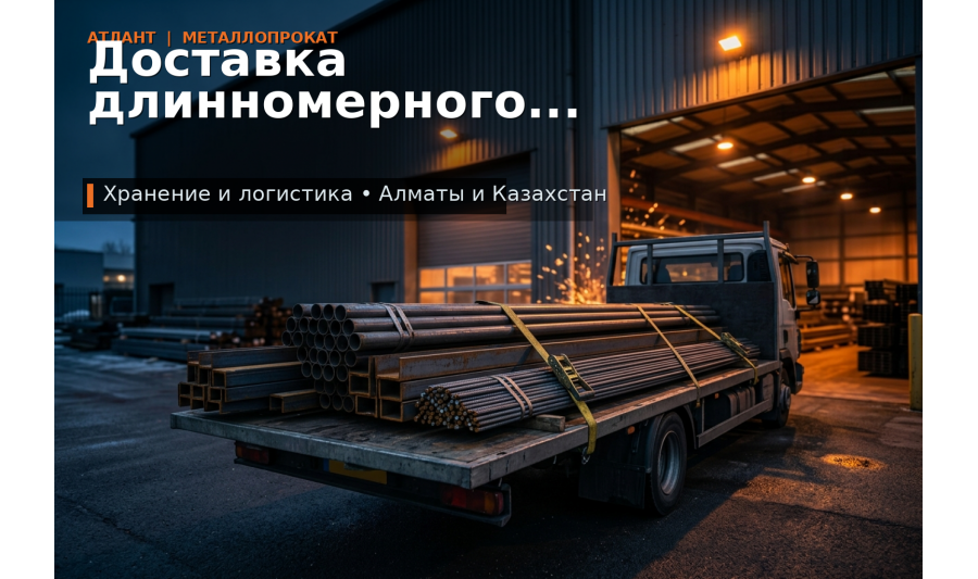 Доставка длинномерного металлопроката: как не сорвать объект из-за машины, подъезда и разгрузки