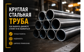 Круглая стальная труба: как выбрать под стойки, ограждения и инженерные задачи