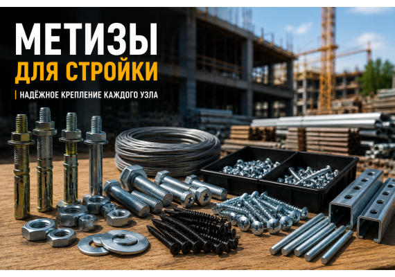 Метизы на стройке: мелочи, из-за которых останавливается монтаж