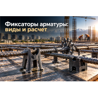 Пластиковые фиксаторы защитного слоя арматуры: виды, подбор и расчет расхода на 1 м²