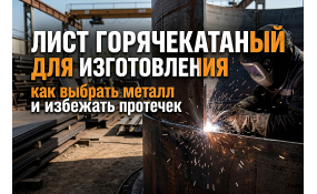 Выбор горячекатаного листа для изготовления резервуаров и емкостей