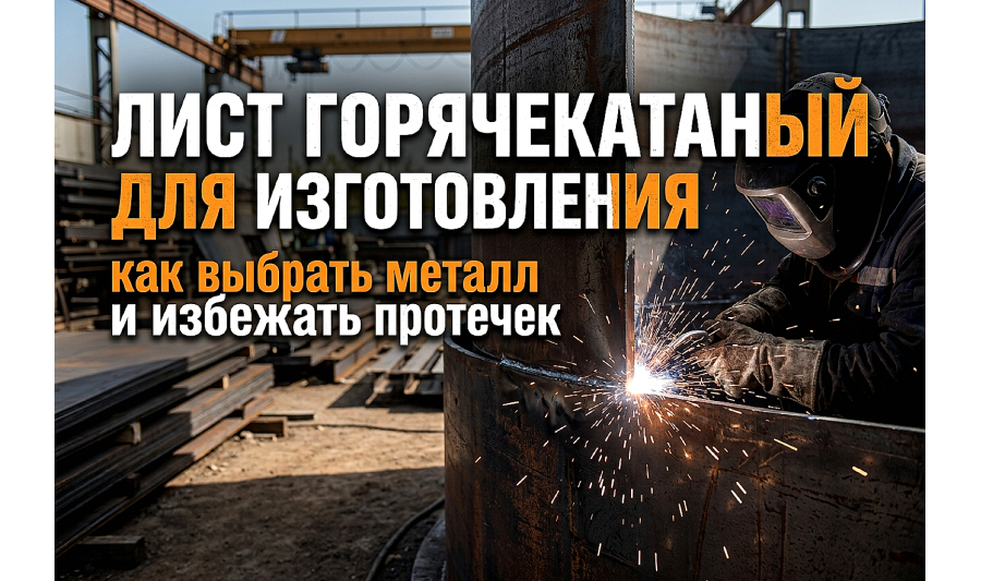Выбор горячекатаного листа для изготовления резервуаров и емкостей