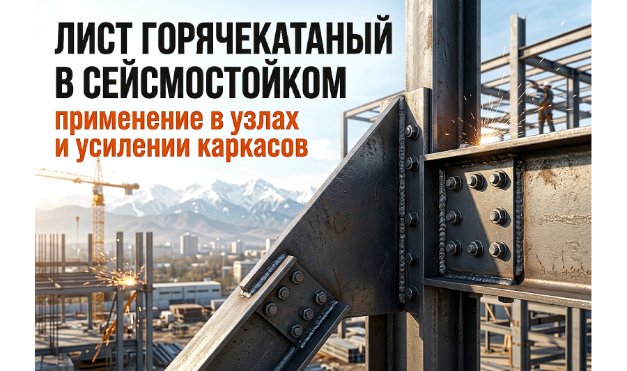Лист горячекатаный в сейсмостойком строительстве