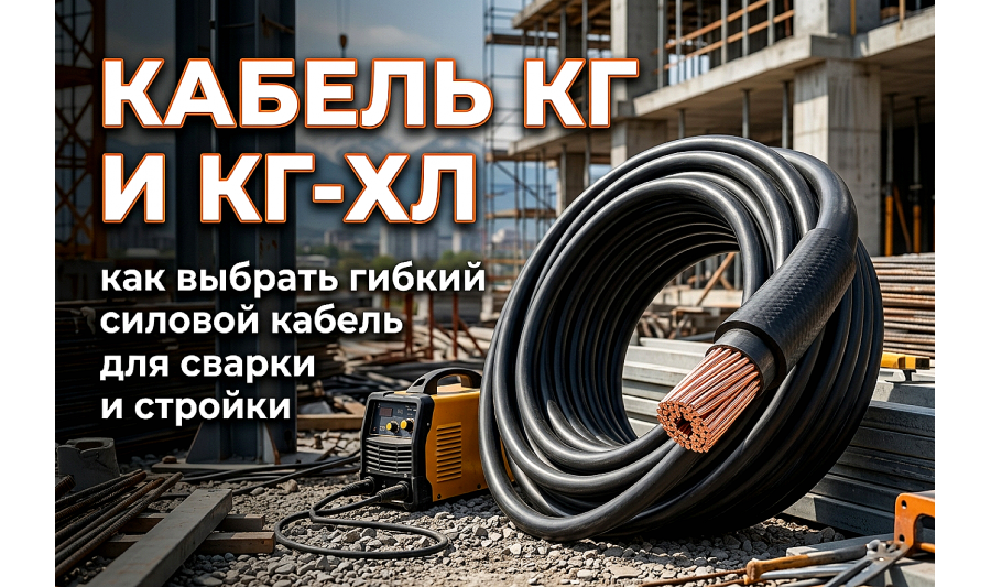 Кабель КГ и КГ-ХЛ: характеристики и применение гибкого силового кабеля