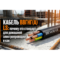 Кабель ВВГнг(А)-LS: почему это стандарт для домашней электропроводки и как выбрать сечение
