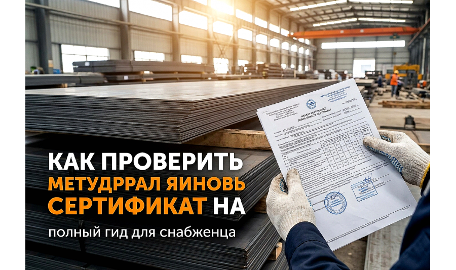 Как проверить сертификат на металлопрокат: на что смотреть снабженцу