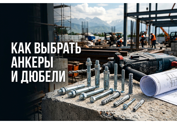 Как выбрать анкеры и дюбели: гид по дюбельной технике для бетона и кирпича