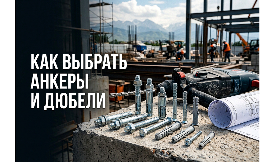 Выбор анкеров и дюбелей: как найти надежный крепеж под любую задачу