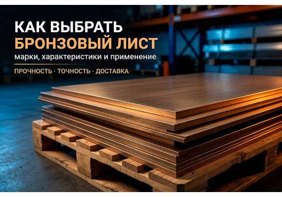 Как выбрать бронзовый лист: марки, характеристики и применение