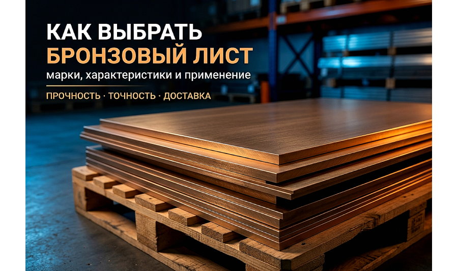 Выбор бронзового листа: марки стали, применение и советы