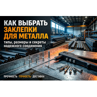 Как выбрать заклепки для металла: типы, размеры и секреты надежного соединения