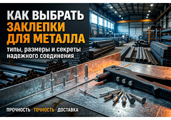 Как выбрать заклепки для металла: типы, размеры и секреты надежного соединения