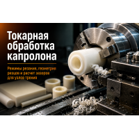 Капролон листовой и стержневой: свойства, обработка на токарных станках и применение в узлах трения