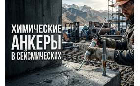 Химические анкеры в сейсмических условиях: почему это надежнее обычного дюбеля