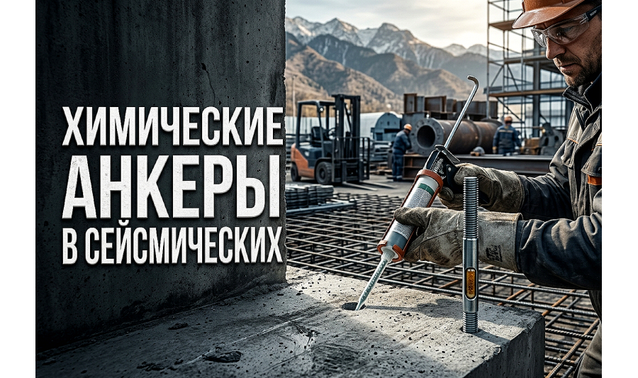 Химические анкеры в сейсмических условиях: почему это надежнее обычного дюбеля