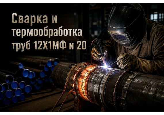 Котельные трубы 12Х1МФ и сталь 20: монтаж паропроводов, сварка, термообработка стыков и контроль в Казахстане