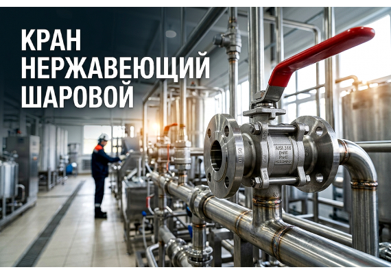 Кран нержавеющий шаровой: как выбрать для агрессивных сред и пищевых производств