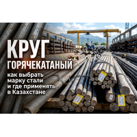 Круг горячекатаный: как выбрать марку стали и где применять в Казахстане Круг горячекатаный: как выбрать марку стали и где применять в Казахстане