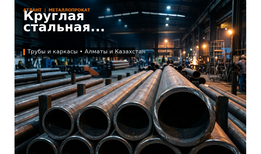 Круглая стальная труба: как выбрать под стойки, ограждения и инженерные задачи