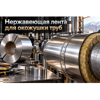 Лента нержавеющая AISI 304 и AISI 430 для окожушки теплоизоляции: выбор толщины, зиговка замков и монтаж в Казахстане