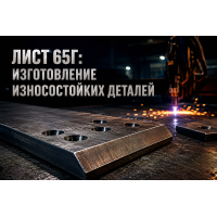 Лист горячекатаный 65Г: выбор толщины, особенности резки, термообработка и изготовление износостойких деталей в Алматы