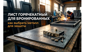 Лист горячекатный для бронированных дверей и банковских хранилищ