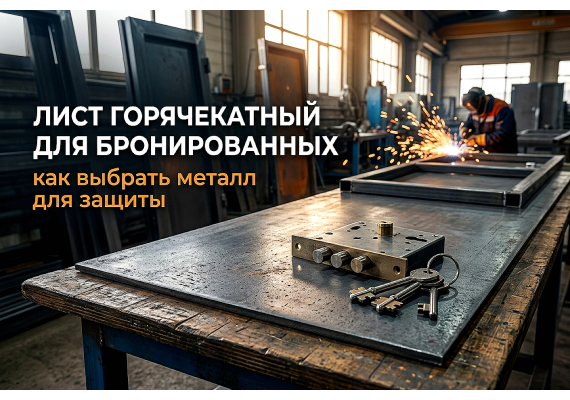 Лист горячекатный для бронированных дверей и хранилищ: как выбрать металл для защиты