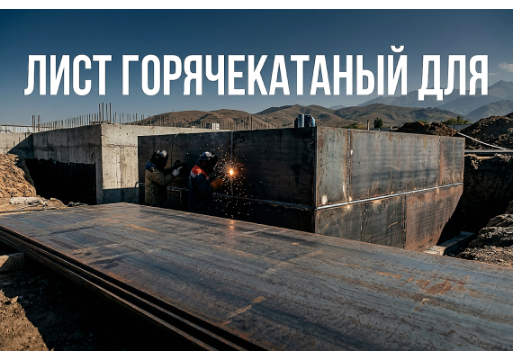 Лист горячекатаный для металлических кессонов: как защитить подвал от грунтовых вод в Алматы