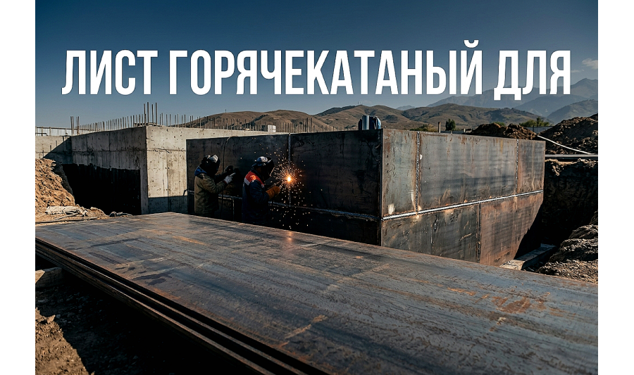 Лист горячекатаный для кессона: надежная защита подвала от воды