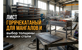 Лист горячекатаный для мангалов и уличных печей: как выбрать металл