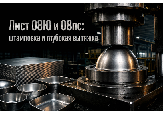 Лист холоднокатаный 08Ю и 08пс для штамповки и вытяжки: категории вытяжки, старение стали и предотвращение линий Людерса