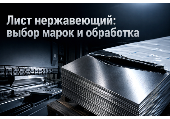 Лист нержавеющий (AISI 304, 430, 316): выбор типа поверхности, пленки под лазер, гибка и защита от побежалости в Алматы