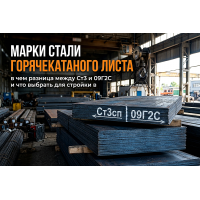 Марки стали горячекатаного листа: в чем разница между Ст3 и 09Г2С и что выбрать для стройки в Казахстане