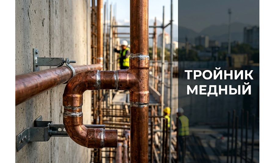 Тройник медный: выбор и нюансы монтажа разветвлений