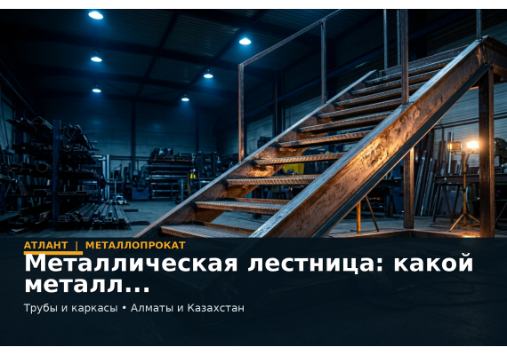 Металлическая лестница: какой металл выбрать для косоуров, ступеней и ограждений