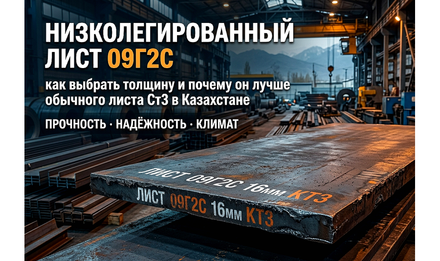 Лист 09Г2С: технические характеристики, выбор и применение низколегированной стали