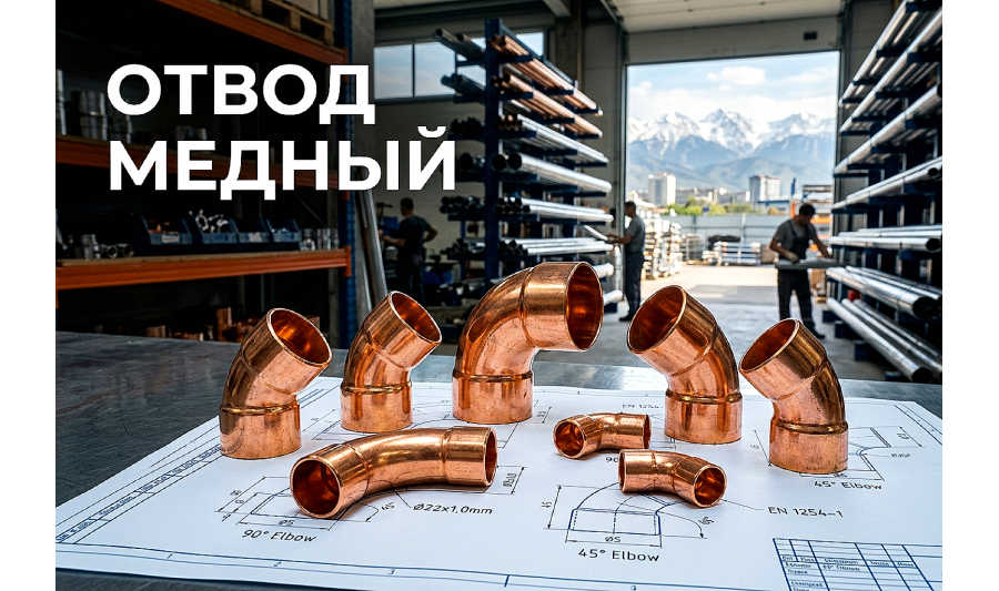 Отводы медные: как выбрать комплектующие для надежного трубопровода